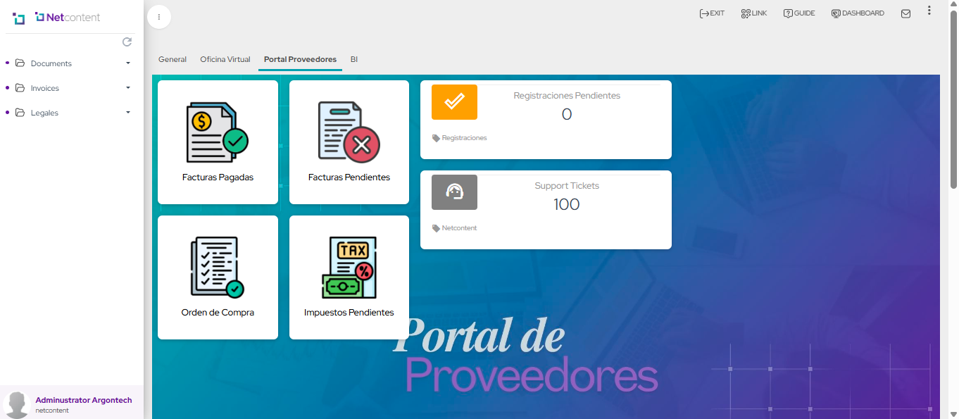 totalizador Netcontent